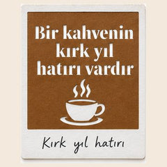 Kırk yıl hatırı kartı